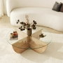 Hanah Home Mesa de centro Lily - Sapphire Oak